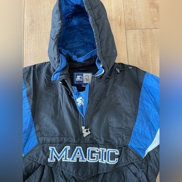 Vintage Starter Orlando Magic NBA Pullover Jacket - Picture 7 of 8